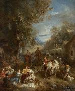 Picnic During the Hunt Francois Lemoyne